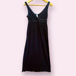 DONNA KARAN Intimates 100% cotton tank maxi dress, sz M/L
